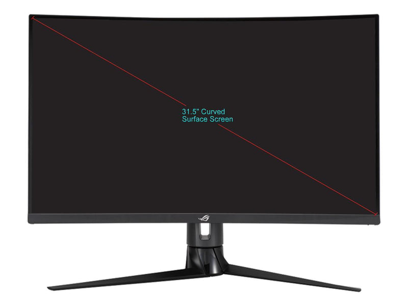 ASUS 32" 170Hz WQHD 1440P 1ms Curved Gaming Monitor FreeSync Premium Pro Extreme