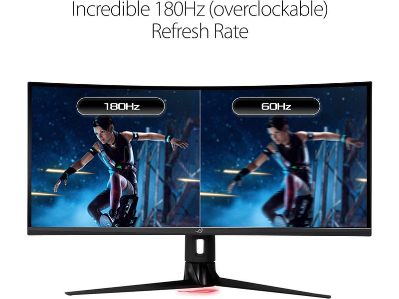ASUS ROG Strix 34" XG349C UWQHD 3440 x 1440 180Hz (OC) 1ms (GTG) Extreme Low