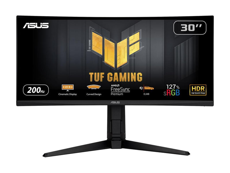 ASUS TUF Gaming 30 21:9 1080P Ultrawide Curved HDR Monitor (VG30VQL1A)