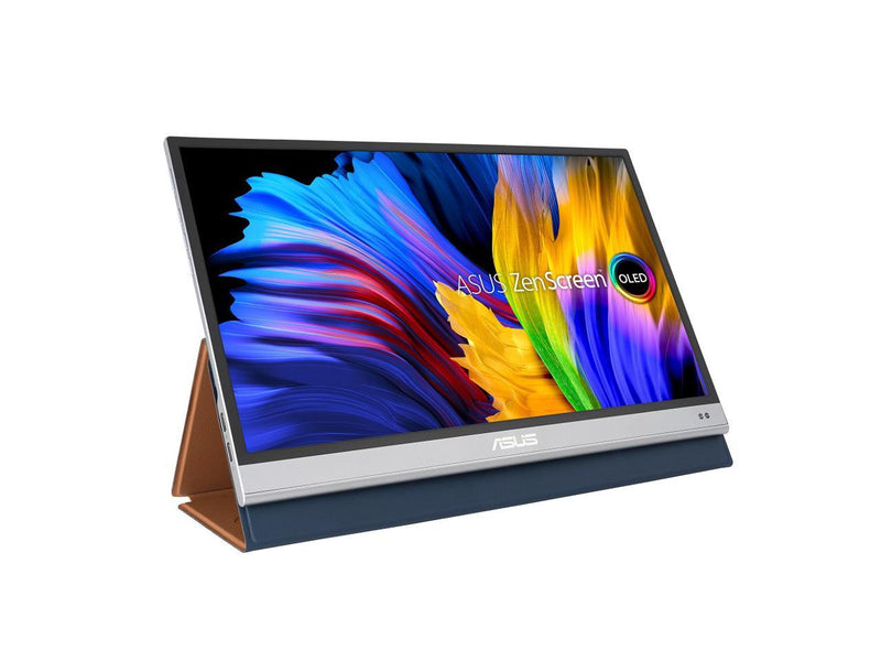 ASUS ZenScreen OLED 13.3” 1080P Portable Monitor (MQ13AH) - Full HD, 100%