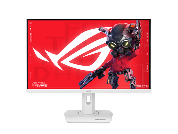 ASUS ROG Strix 27" 4K HDR USB-C Gaming Monitor XG27UCG-W - White, UHD