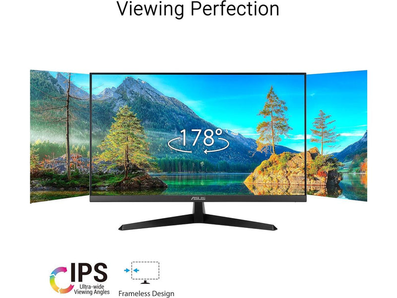 ASUS 27" 1080P Eye Care Monitor (VY279HGR) - Full HD, IPS, 120Hz, 1ms, Adaptive