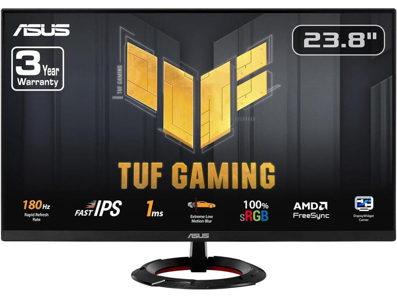 ASUS TUF Gaming VG249Q3R Gaming Monitor – 23.8", Full HD(1920x1080), 180Hz, Fast