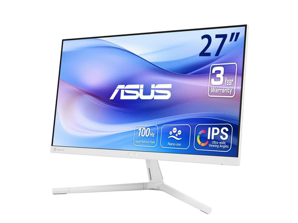 ASUS VU279HFI-W Eye Care Monitor – 27 inch Full HD (1920 x 1080), IPS, 100Hz,