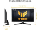 ASUS TUF Gaming 32 inch (31.5" viewable) QHD 2K 1440P 180Hz with AMD FreeSync