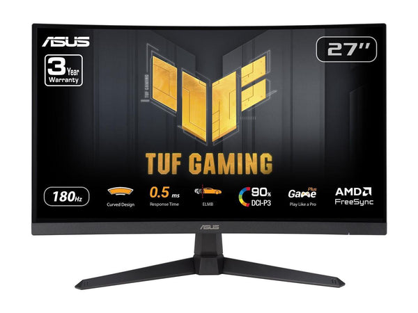 ASUS TUF Gaming 27" 1440P Curved HDR Gaming Monitor (VG27WQ3B) - QHD (2560 x