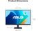 ASUS 27" 1080P Eye Care Gaming Monitor (VA279HG) - IPS, Full HD, 99% sRGB,