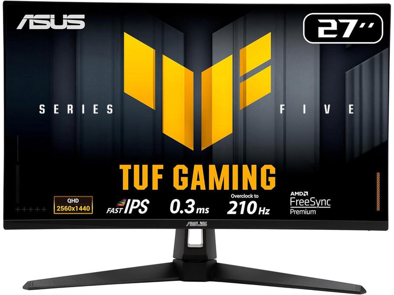 ASUS TUF Gaming 27” 1440P Monitor (VG27AQL5A) – QHD (2560 x 1440), 210Hz, 1ms,