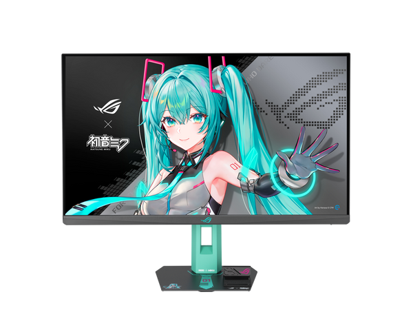 ASUS ROG Strix XG27ACMEG-G Hatsune Miku Edition Monitor – 27-inch 2560x1440,