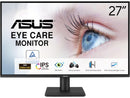 ASUS 27” 1440P Eye Care Monitor (VA27AQ) - IPS, QHD (2560 x 1440), 99% sRGB,