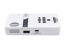 AAXA LED Pico Mini Portable Projector with Battery, HDMI, and Native 720p HD