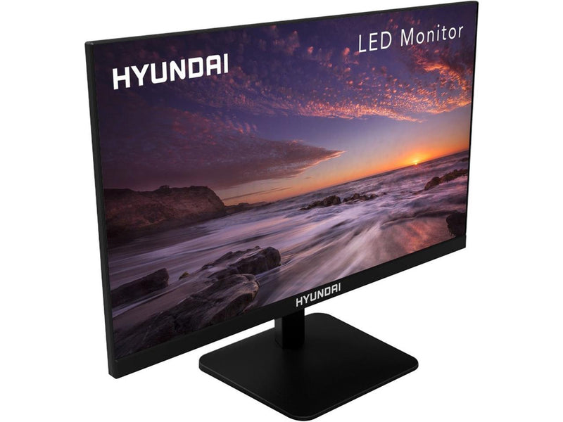 Hyundai 24" LCD Monitor - 16:9 - 1920 X 1080 - Full HD - Black - HT24FOMBK01