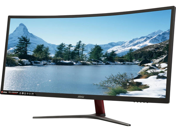 MSI Optix MAG341CQ 34" UWQHD 3440x1440 2K Resolution 100Hz DisplayPort HDMI DVI