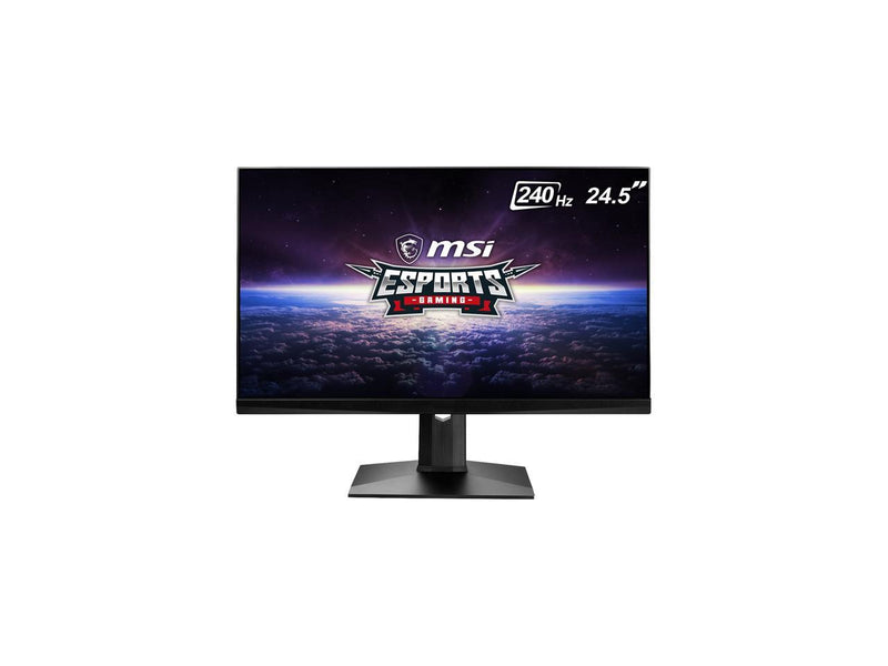 MSI 24.5? FHD (1920 x 1080) Non-glare with Super Narrow Bezel 240Hz 1ms