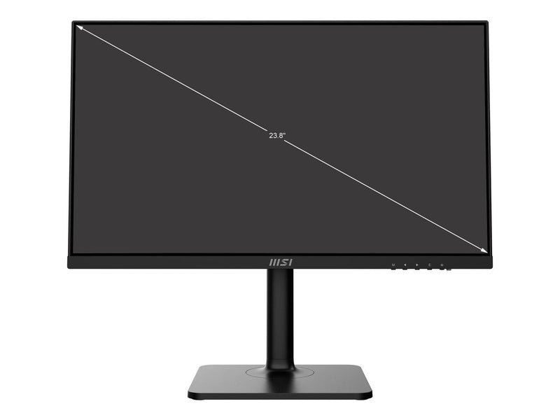 MSI 23.8" 75 Hz IPS FHD Monitor 5 ms 1920 x 1080 HDMI, USB-C, Audio Modern