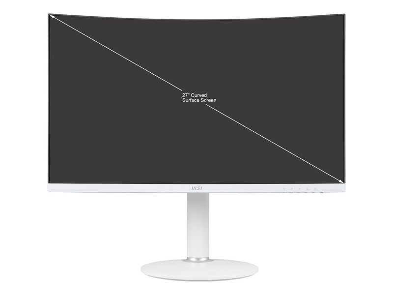 MSI Full FHD Anti-Glare 5ms 1920 x 1080 75Hz Refresh Rate FHD 1500R 27