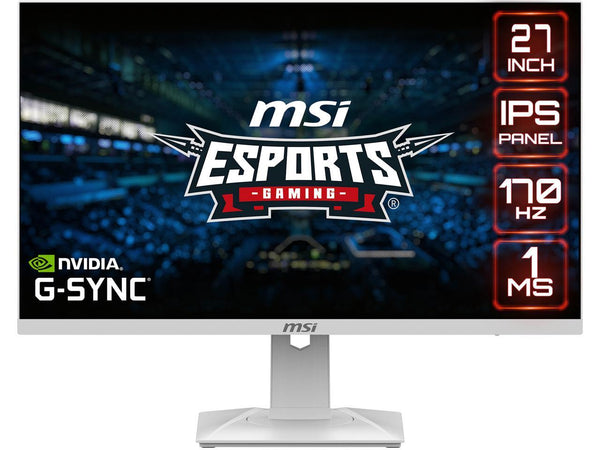 MSI 27 FHD (1920 x 1080) Non-Glare with Super Narrow Bezel 170Hz 1ms