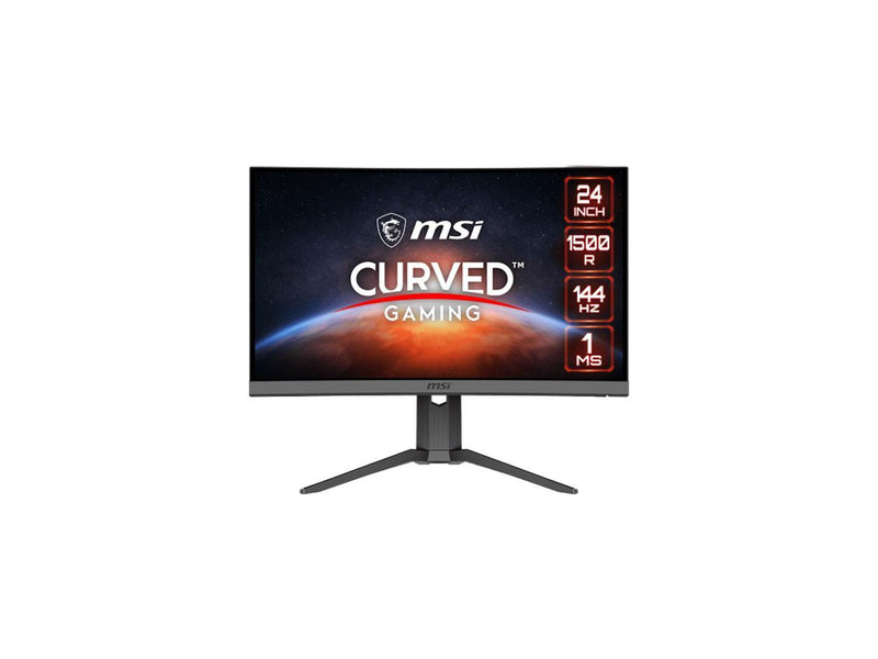 MSI Optix G24C6P 24" (23.8" Viewable) Full HD 1920 x 1080 144Hz 1ms, HDMI