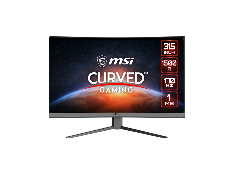 MSI 32" (31.5" Viewable) 170 Hz VA QHD Gaming Monitor FreeSync Premium (AMD