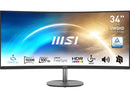 MSI 34 inch Ultrawide QHD 2K 1440P 100Hz AMD FreeSync 1ms Anti-Flicker & Low