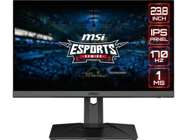 MSI 24" (23.8" Viewable) 170 Hz IPS FHD IPS Gaming Monitor FreeSync Premium (AMD