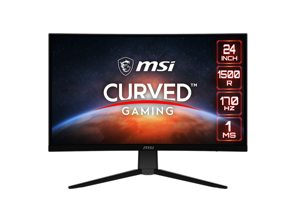 MSI 24" (23.6" Viewable) 170 Hz VA FHD Gaming Monitor FreeSync Premium (AMD