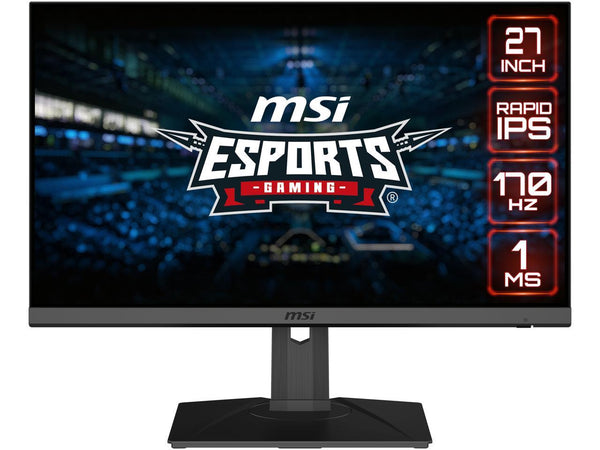 MSI 27" 170 Hz Rapid IPS QHD Gaming Monitor G-Sync Compatible 2560 x 1440 (2K)