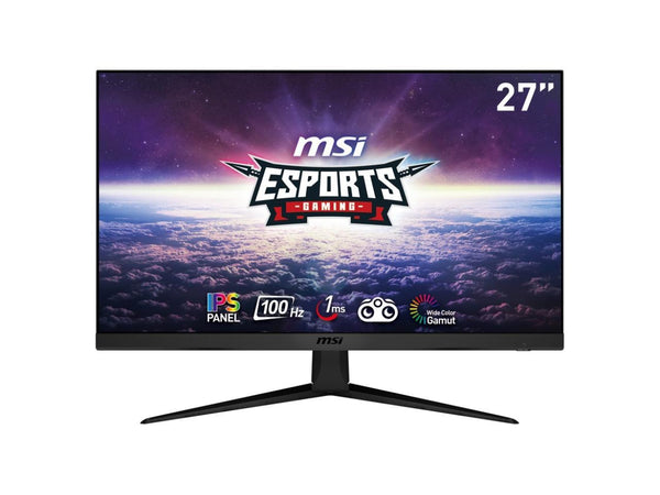 MSI 27.0 100 Hz IPS FHD Gaming Monitor FreeSync (AMD Adaptive Sync) 1920 x 1080