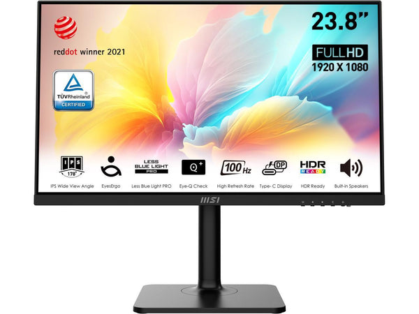 MSI 24.0 100 Hz IPS FHD Monitor 1ms (MPRT) / 4ms (GTG) 1920 x 1080 114% sRGB