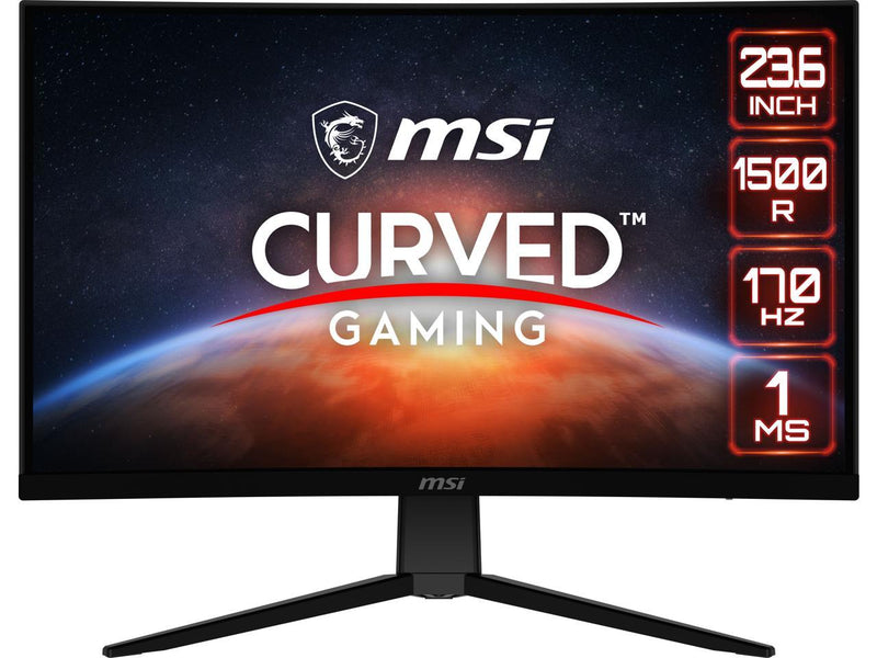 MSI 24" 180 Hz VA FHD Gaming Monitor 1920 x 1080 85% Adobe RGB / 81% DCI-P3 /