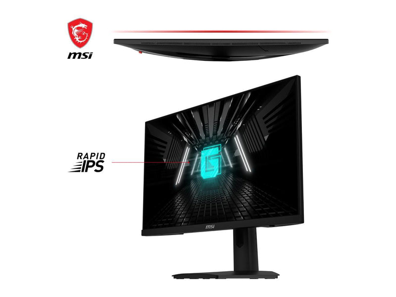 MSI 24" 180 Hz Rapid IPS FHD Gaming Monitor Adaptive-Sync G244F E2