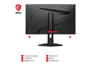 MSI 24" 180 Hz Rapid IPS FHD Gaming Monitor Adaptive-Sync G244F E2