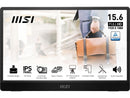 MSI Pro MP161 E2 Portable Monitor, 15.6" FHD IPS 1080p, USB Type-C, Mini-HDMI,