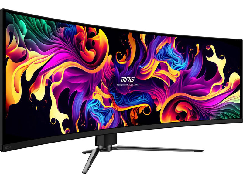 MSI MPG 491CQP QD-OLED 49" 32:9 Curved 1800R, QD-OLED Gaming Monitor, 144Hz