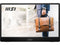 MSI Pro MP161 E2U Portable Monitor, 15.6" FHD IPS 1080p, USB Type-C, Mini-HDMI,