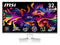 MSI 32" 240 Hz OLED UHD Gaming Monitor Adaptive Sync MPG 321URXW QD-OLED