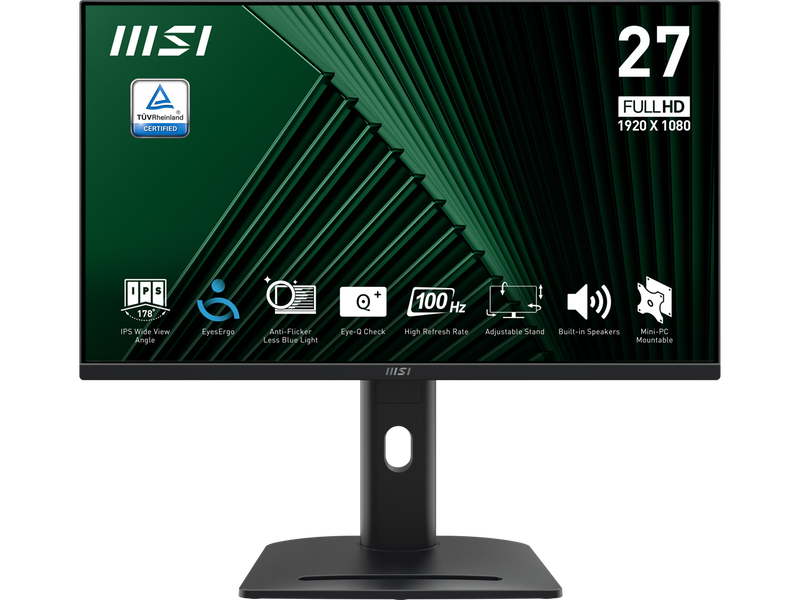 MSI PRO MP275PG 27-inch IPS 1920 x 1080 (FHD) Computer Monitor, 100Hz,