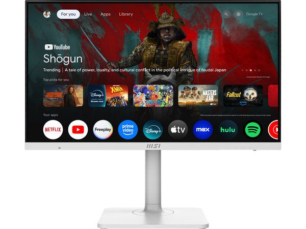 MSI Modern MD27UPSW 27-inch IPS 3840 x 2160 (UHD) Smart Monitor, 60 Hz,
