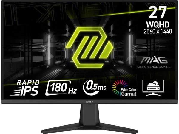 MSI 27" 180 Hz Rapid IPS QHD Gaming Monitor MAG 275QF