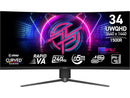 MSI 34" 3440x1440 240 Hz Rapid VA UWQHD Gaming Monitor FreeSync (AMD Adaptive