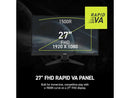 MSI 27" 1920x1080 240 Hz Rapid VA FHD Gaming Monitor FreeSync (AMD Adaptive