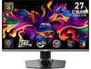 MSI MAG 272UP QD-OLED X24 26.5" QD-OLED UHD 240Hz Gaming Monitor – 4K, 0.03ms,