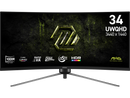 MSI 34 inch Ultrawide QHD 2K 1440P 200Hz Adaptive Sync 0.5ms HDR Ready Curved