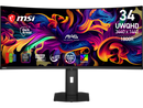 MSI 34" 280Hz QD-OLED UWQHD Gaming Monitor FreeSync Premium Pro & G-Sync