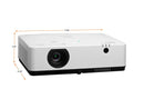 NEC Display Solutions NP-MC453X 1024 x 768 4500-lumen LCD 4,500 Lumen, XGA, 1.2x