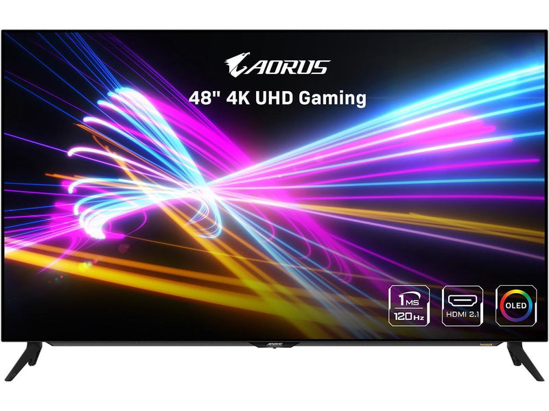 AORUS 47.53" (Viewable) 120 Hz OLED UHD Gaming Monitor FreeSync Premium (AMD