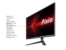 Pixio PX278 27 inch 1440p 144Hz 1ms GTG Response Time HDR DCI-P3 95% sRGB