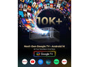 WiMiUS G2 Official Google TV 14.0 Projector, 4K Supported, Real 1100 ANSI, MEMC,