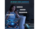[Google TV/Voice Control]GooDee 4K UHD Smart Projector with WiFi and Bluetooth,