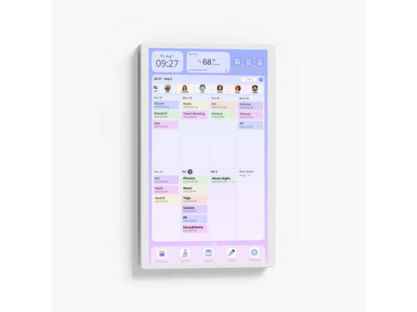 Cozyla Calendar+ Gen2 24" 1080P FHD - White CD-8R543F2